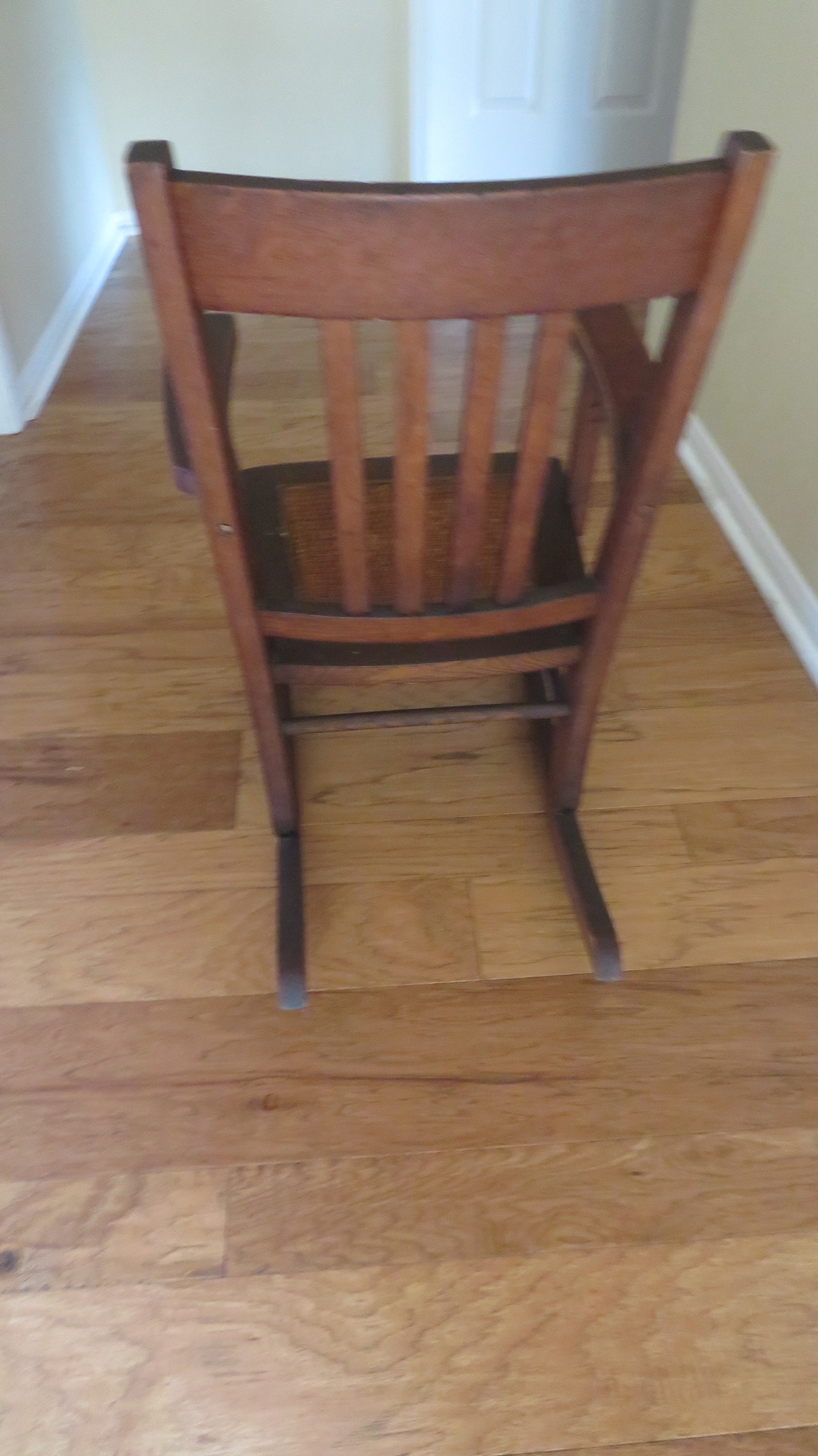 Antique 100 Year Old Childs Rocking Chair Etsy UK