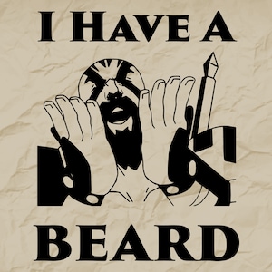 Grog, tengo barba, La leyenda de Vox Machina, Critical Role DnD SVG, Fallo de espada SVG, D&D SVG, Camiseta DnD, Cricut SVG