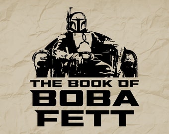 Libro de Boba Fett, Trono, Start Wars, SVG, Cricut