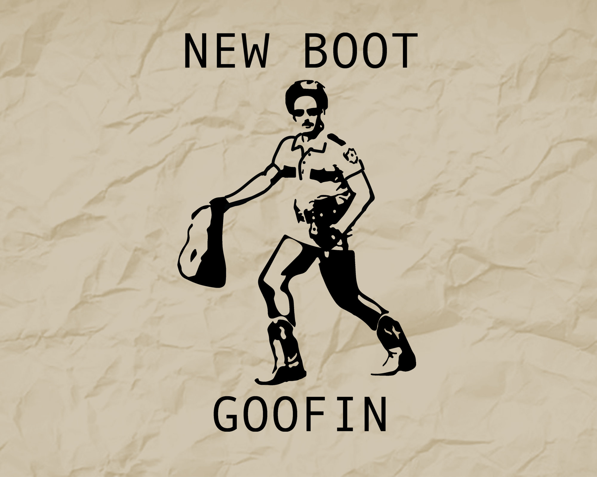 New Boot Goofin', Reno 911, New Boots, SVG, Cricut Etsy
