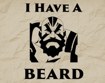 Grog, I have a beard angry, The Legend of Vox Machina, Critical Role DnD SVG, Sword Failure svg, D&D svg, DnD Shirt, Cricut svg