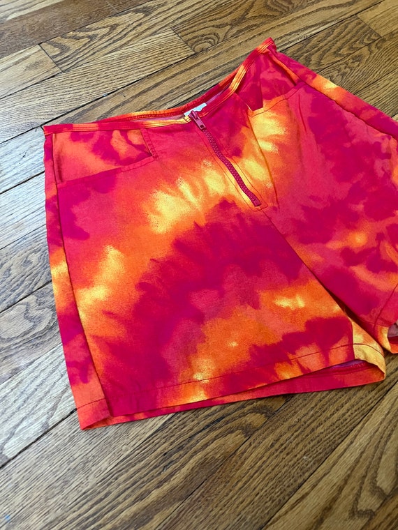 VTG 70s Tie Dye Catalina Plastic Zipper Waterproo… - image 2