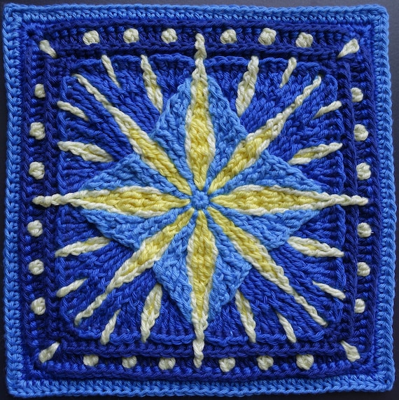 Epic Quest, Crochet Square Pattern