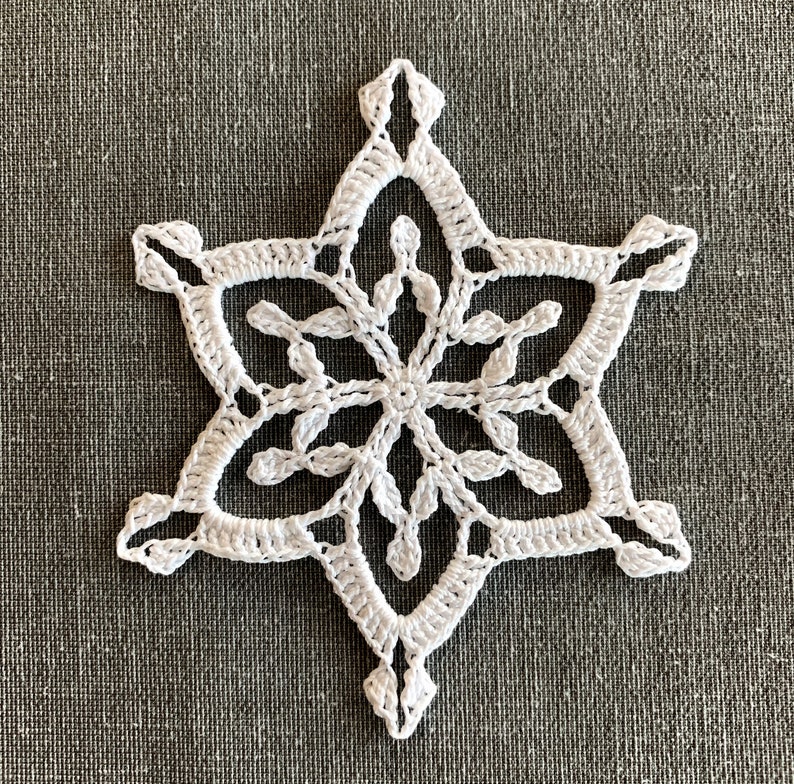 Snowflakes from 2018: an eBook of Crocheted Snowflakes image 9