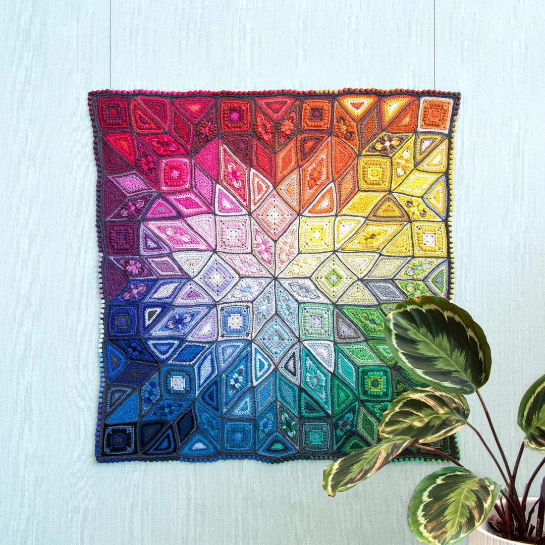 Festival of Light CAL, Crocheted Blanket Pattern - Etsy