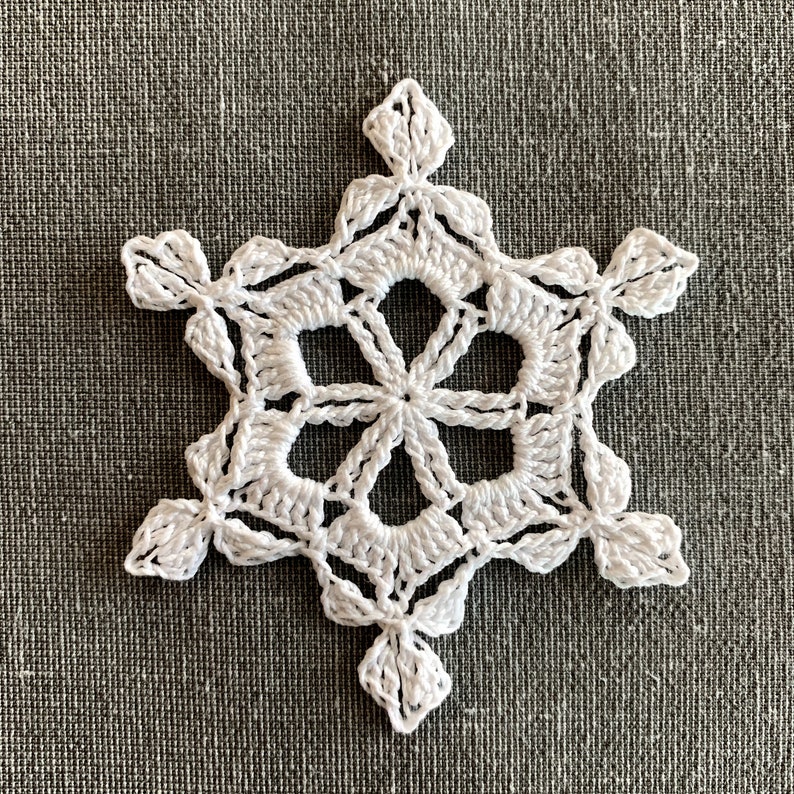 Snowflakes from 2018: an eBook of Crocheted Snowflakes image 6