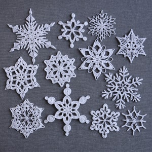 Snowfall 2022 - The Kids Took Over: an eBook of Crocheted Snowflakes, Crochet Along