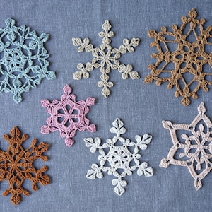 Snowflakes (from 2018): an eBook of Crocheted Snowflakes