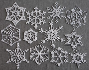 Snowfall 2019: an eBook of Crocheted Snowflakes, Crochet Along