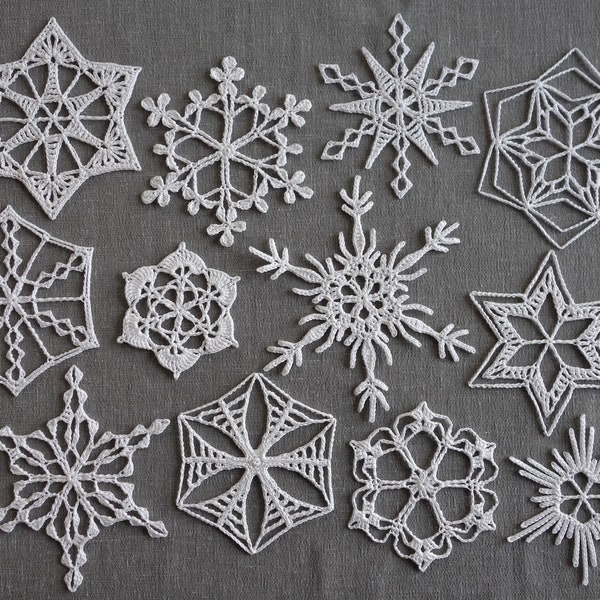 Snowfall 2019: an eBook of Crocheted Snowflakes, Crochet Along