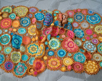 Beautiful Circles Crochet Blanket Pattern