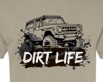 Camiseta gráfica Dirt Life
