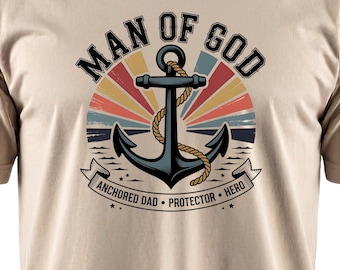 Hombre de Dios, camiseta gráfica