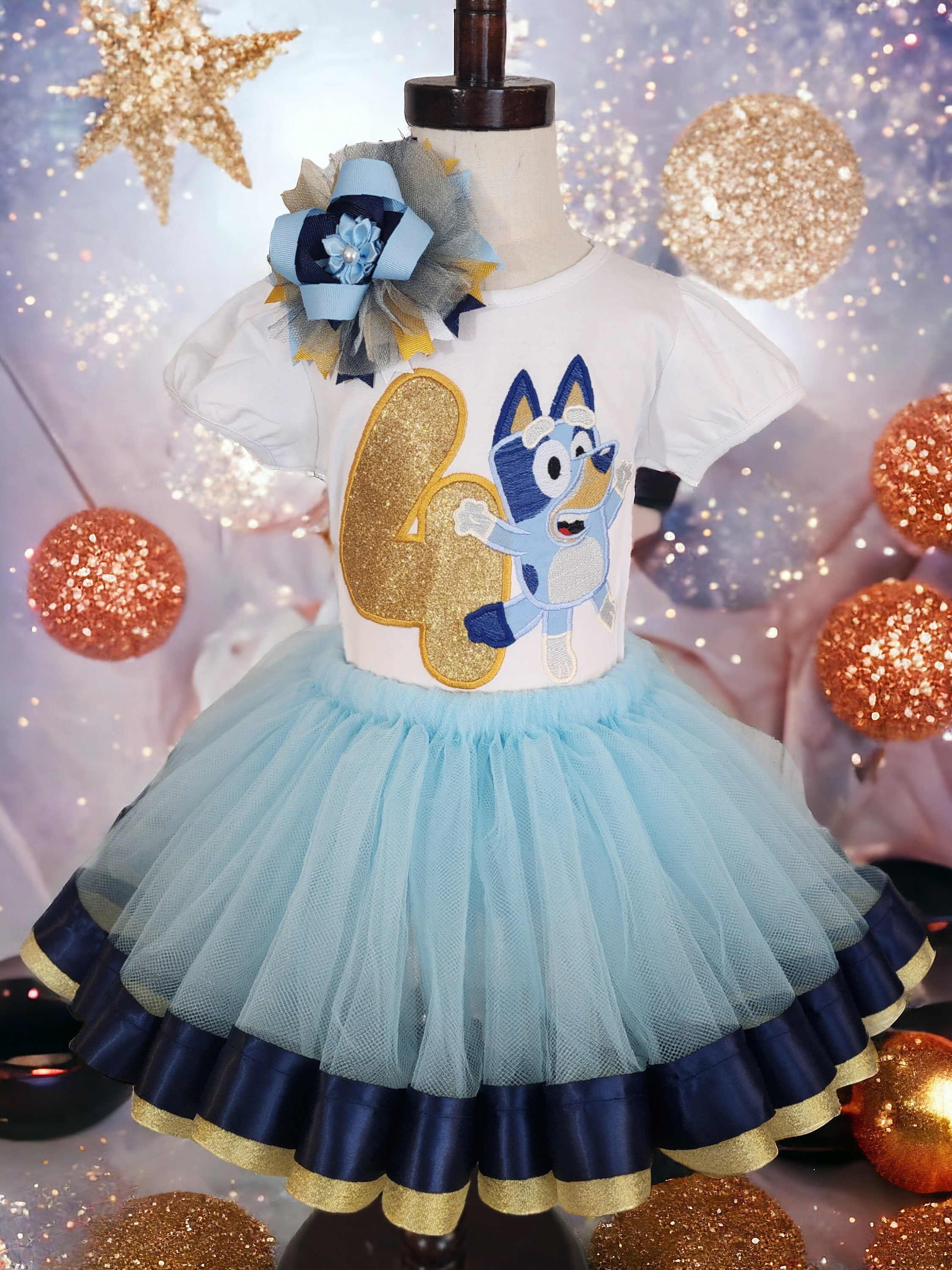 Blue Heeler Birthday Outfit