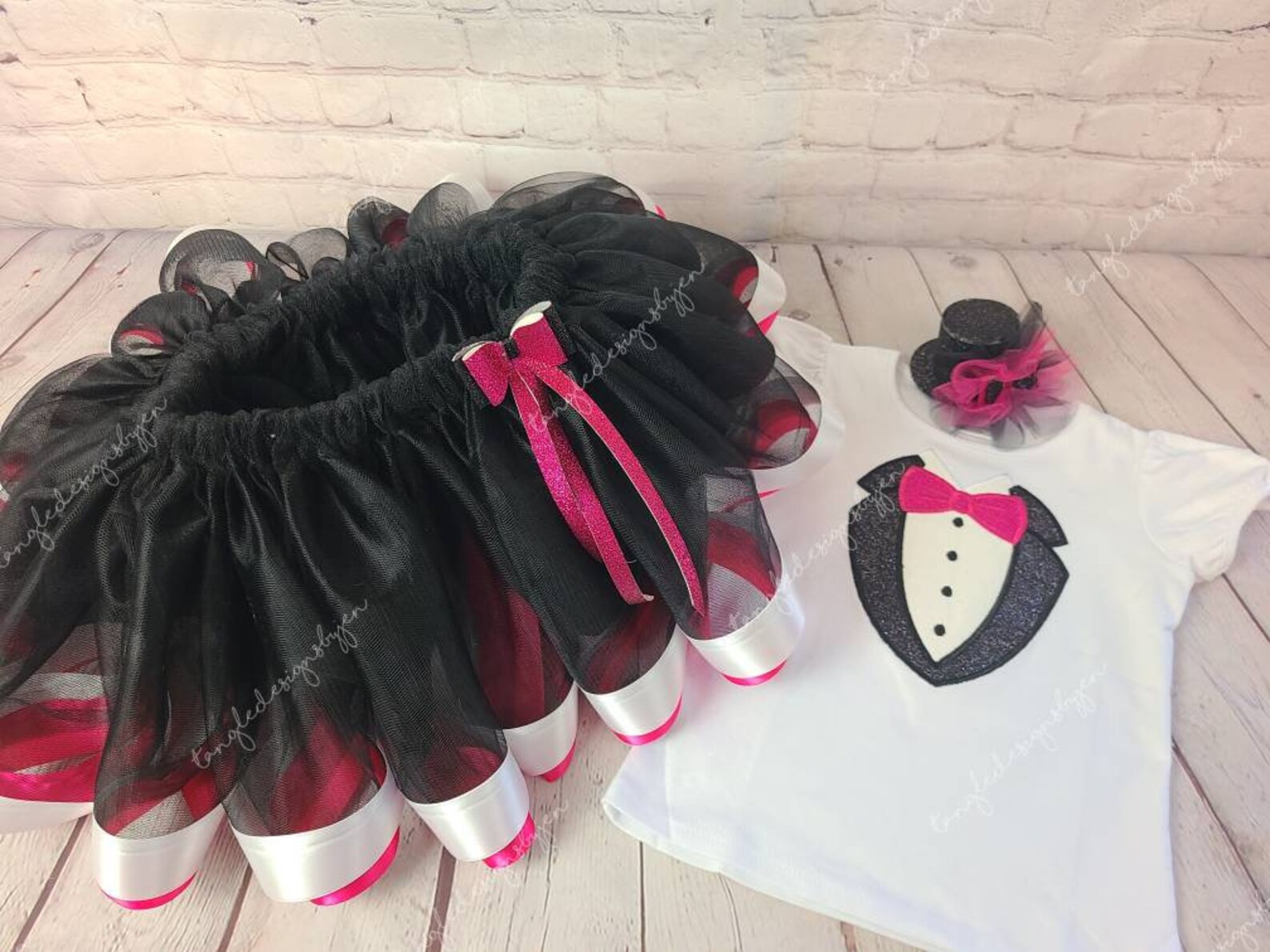 Pink toddler tuxedo outfit pink girl tuxedo pink baby tuxedo Etsy