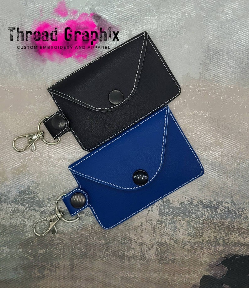 Keychain Wallets Single Pocket Wallet Small Wallet Mini Etsy
