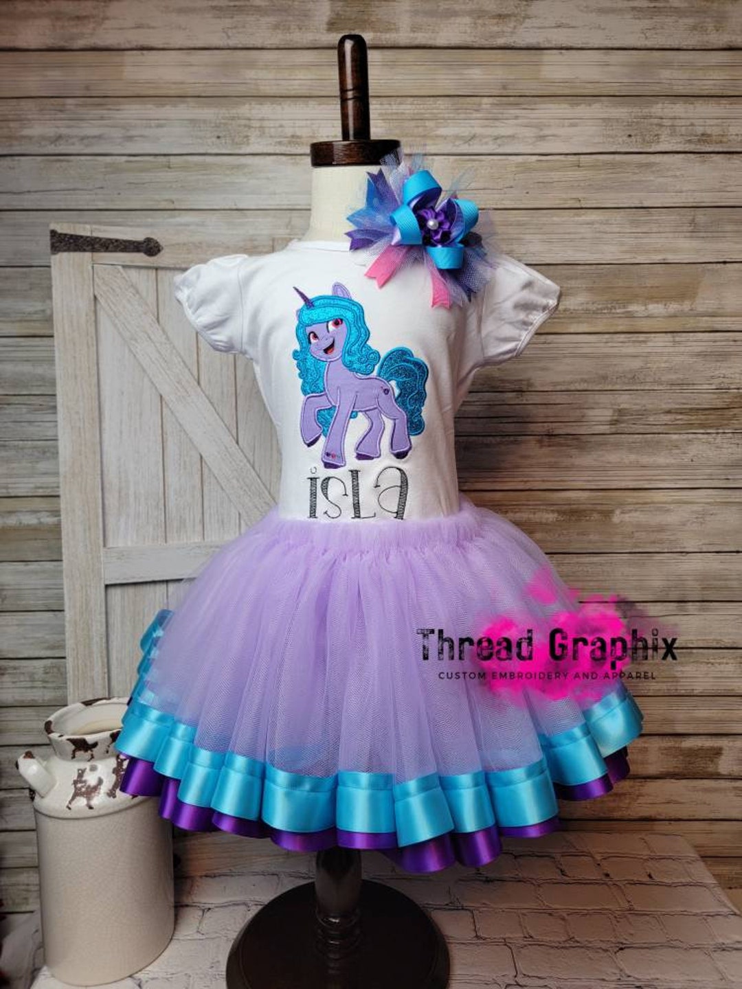 robe de princesse Luna 7-8 ans