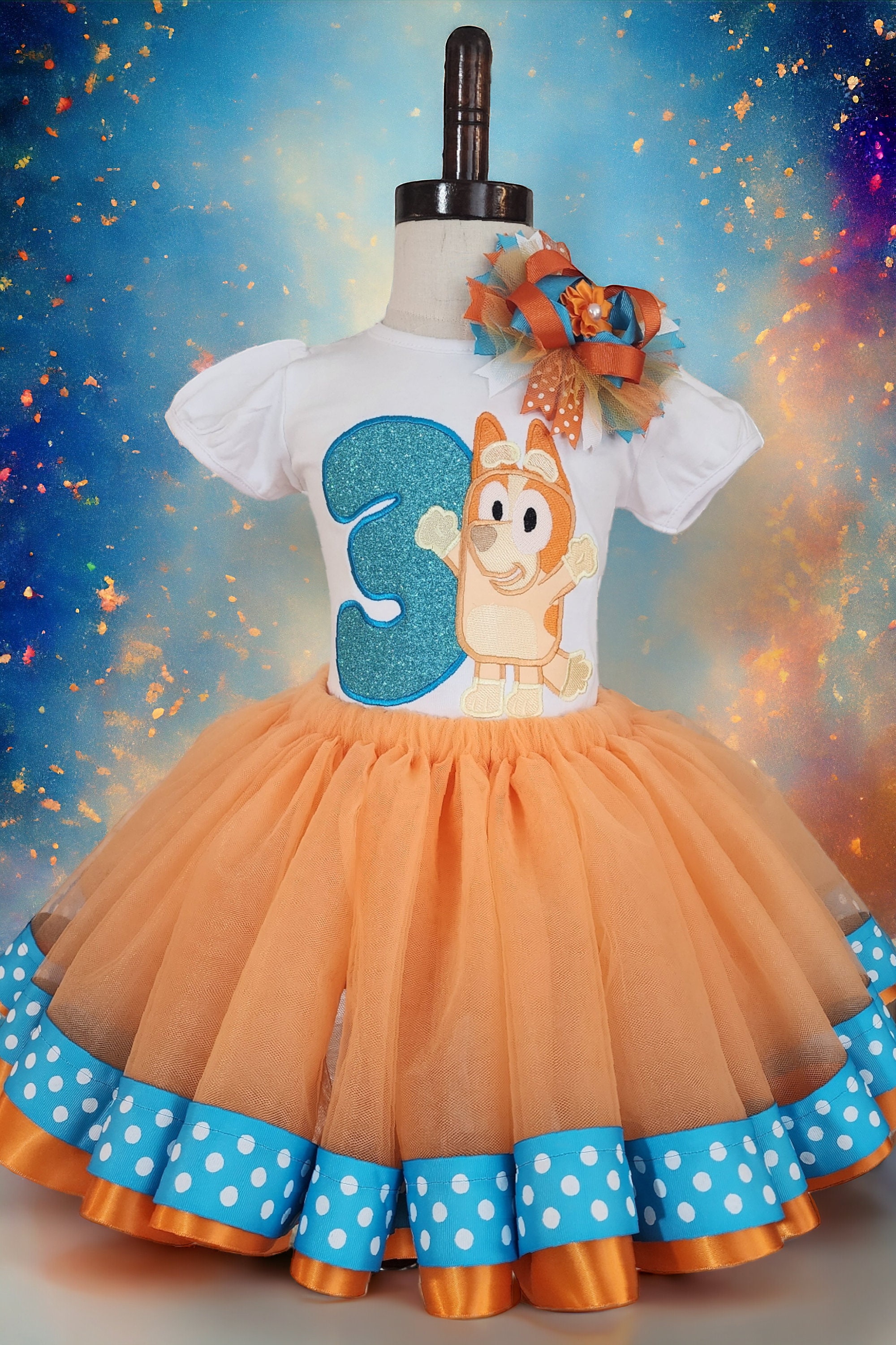 Red Heeler Birthday Outfit