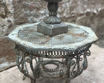 12th scale victorian iron garden table