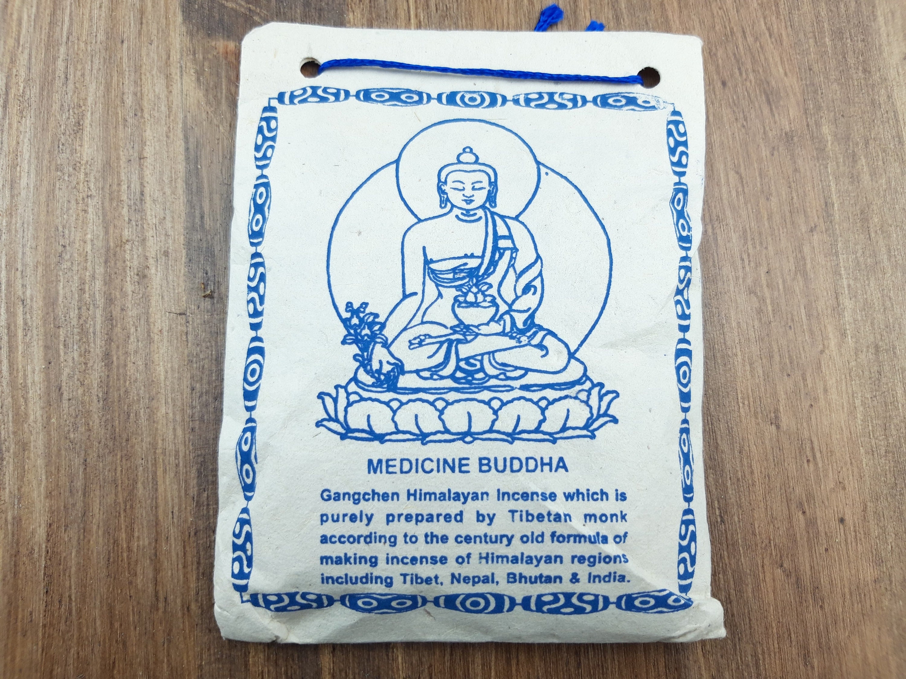 Encens Tibétain 40Gr Bouddha de La Médecine