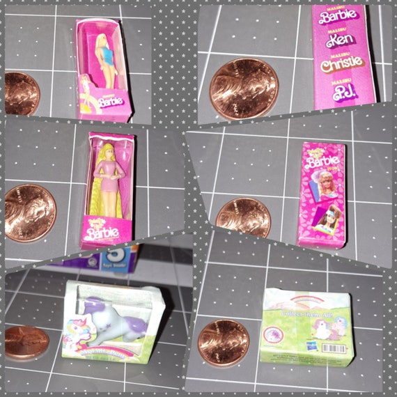 Individual Micro Toy Box Miniature Collectibles Series 1 My Etsy