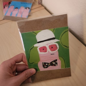 Elton John, if he was a worm! (art print)