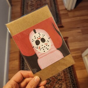 Jason Voorhees, if he was a worm! (art print)