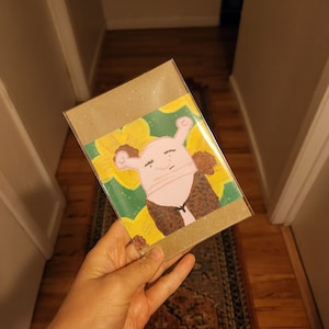 Shrek, if he was a worm! (art print)