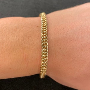 Pulseira Persa 3 em 1 Cheia de Ouro