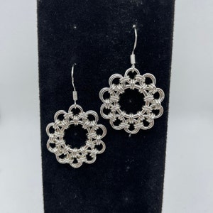Shenandoah Drop Earrings Victorian Dangle Earrings in Sterling Silver image 2