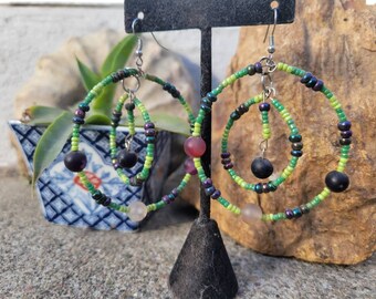 Orbitales atomiques (boucles d’oreilles)