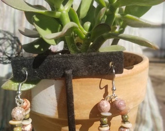 Desert view (earrings)