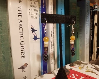 Nonbinary pride (earrings)