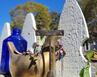 Calla lily 1 (earrings)