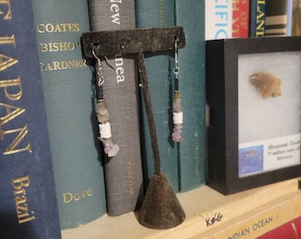 Asexual pride (earrings)