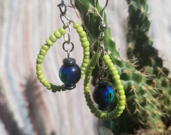 Through the telescope (earrings)