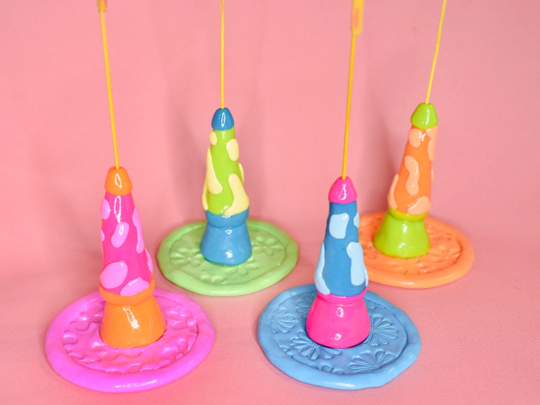 Incense Holders Polymer Clay Lava Lamps Etsy