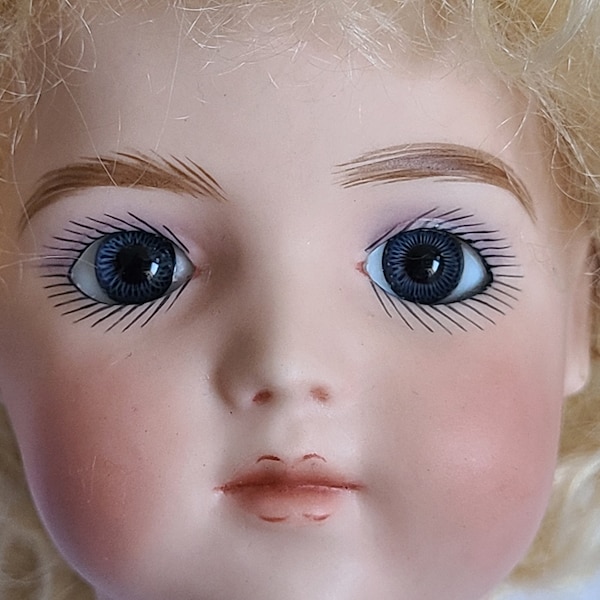 Porcelain doll,  Bru Brevete doll head, make your own doll ( head only)