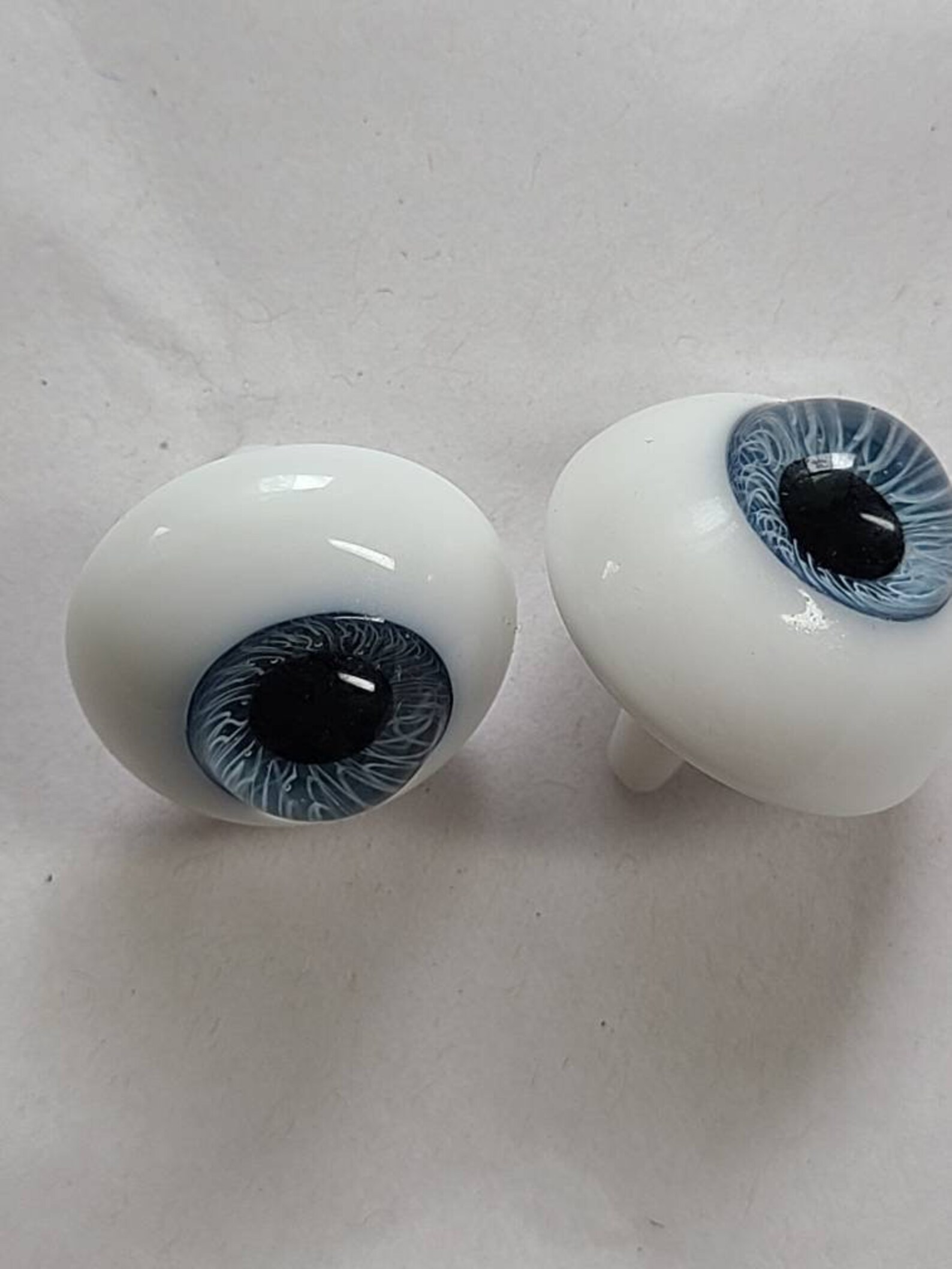 Doll Eyes Paperweight Vintage English Glass Hand Eyes size 26 Etsy
