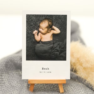 Noah | Thank you card including envelopes for birth baby card Polaroid