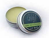 Vegan Lemon Balm and Peppermint Lip Balm - all natural, palm oil free, coldsore prevention, moisturising lip balm - 10ml