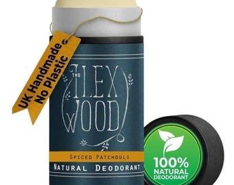 The Ilex Wood - Spiced Patchouli Natural Deodorant - 70ml