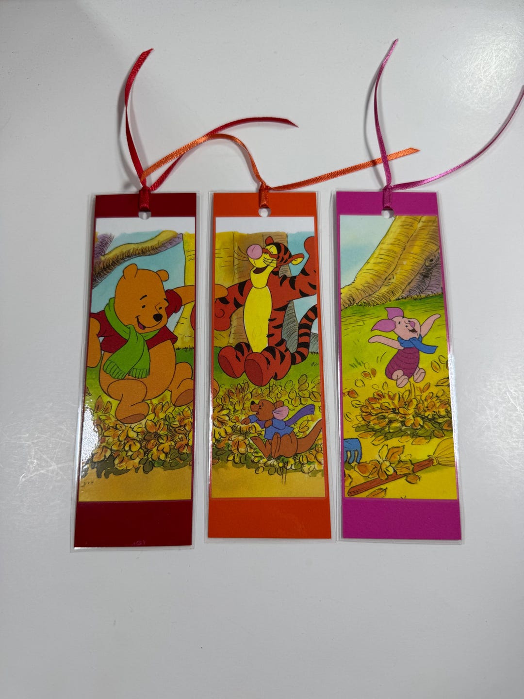 Disney Winnie the Pooh Bookmark Set of Three - Etsy