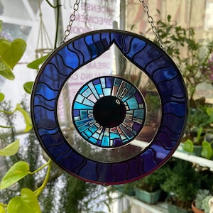 Evil Eye Wall Hanging, House Protection, Home Decor, New Home Gift Idea, Home Protection, Good Luck, Protection Charm, Best Gift
