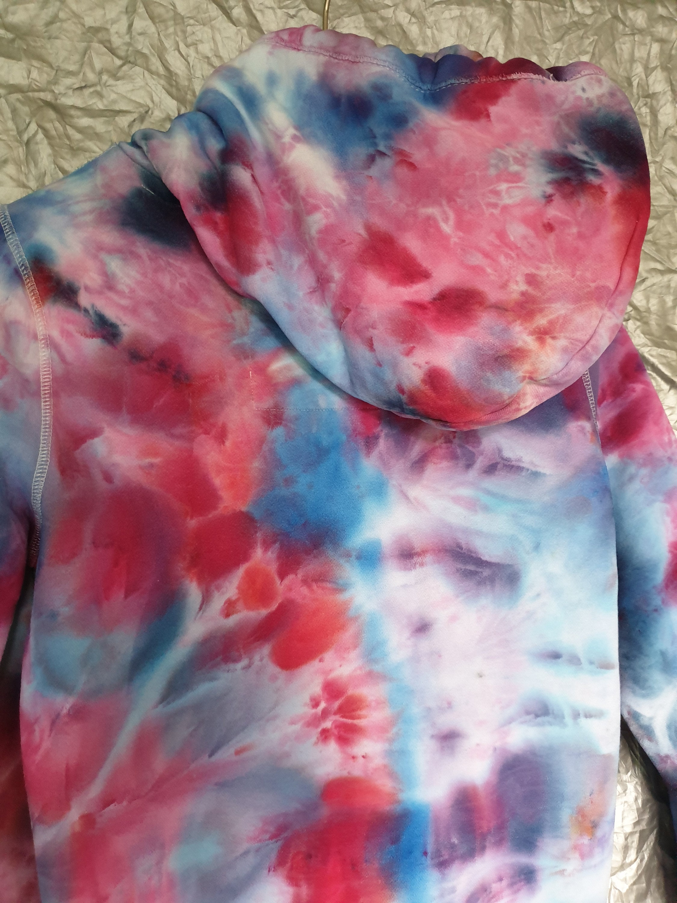 Ice Tie Dye Hollister Hoodie Etsy