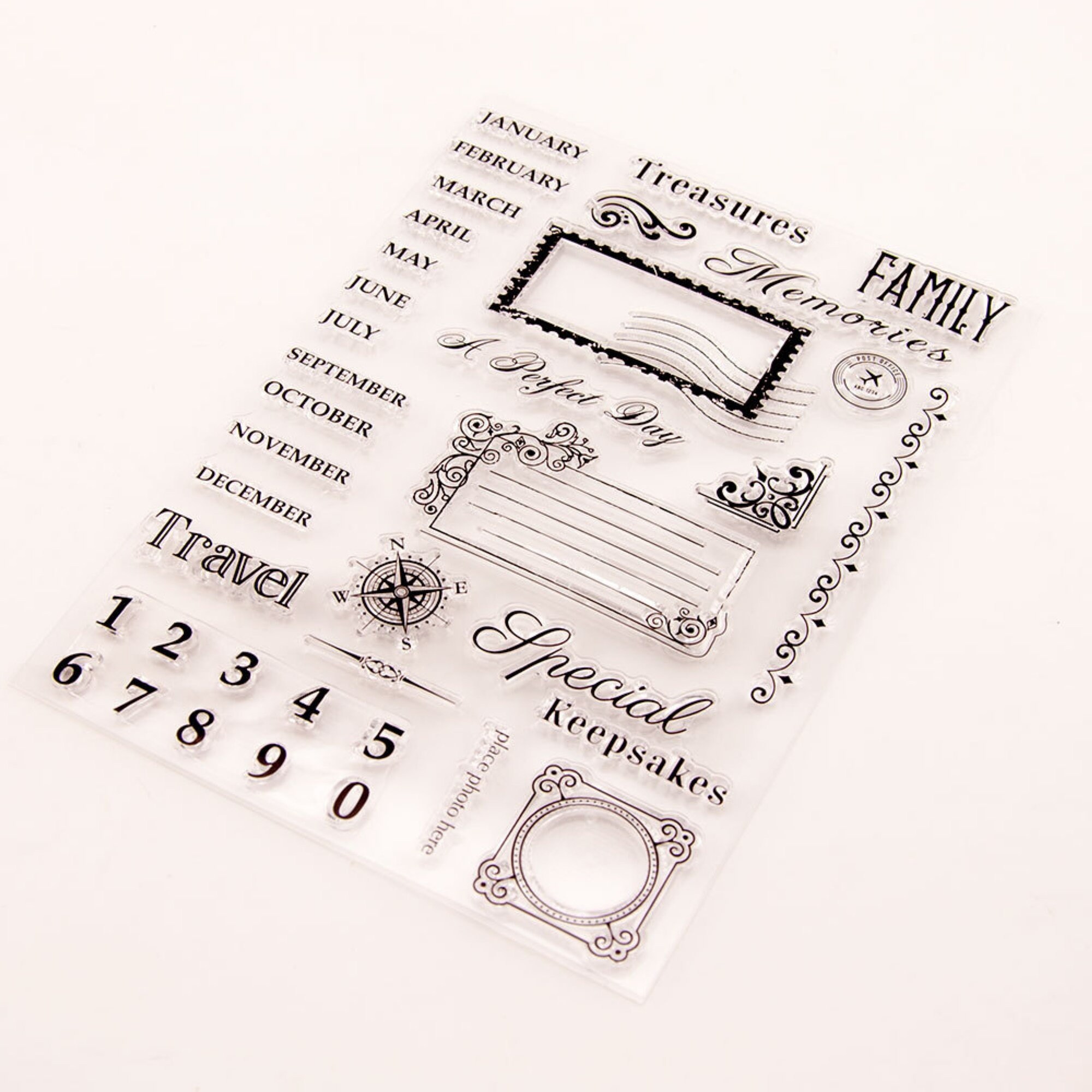 Journal Stamp Set No. 1  Journal, Diy travel journal, Day planners