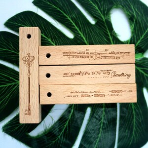 Sello de goma de madera con código retro, para hacer tarjetas, álbumes de recortes, diarios, Filofax, decoración, 4 estilos