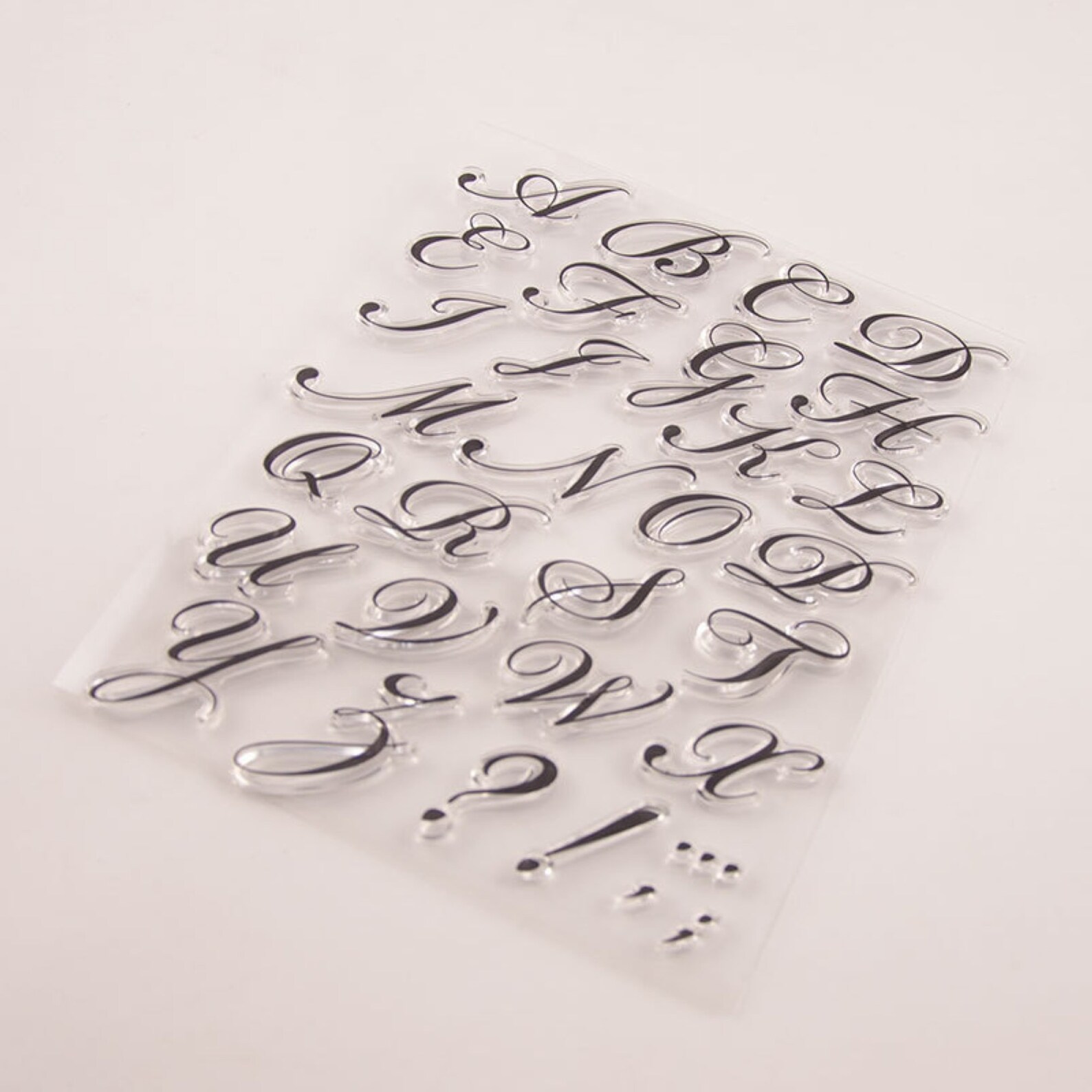 Clear Stamps Alphabet Stamp Set Vintage Letter Stamps for Etsy