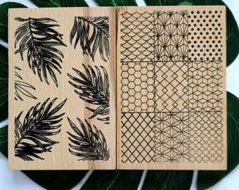 Large Vintage Frame Rubber Stamp, Background Stamp Wooden Borders Stamp, Card Making, Scrapbooking, Notebook, Journal Decorating, 9 Styles