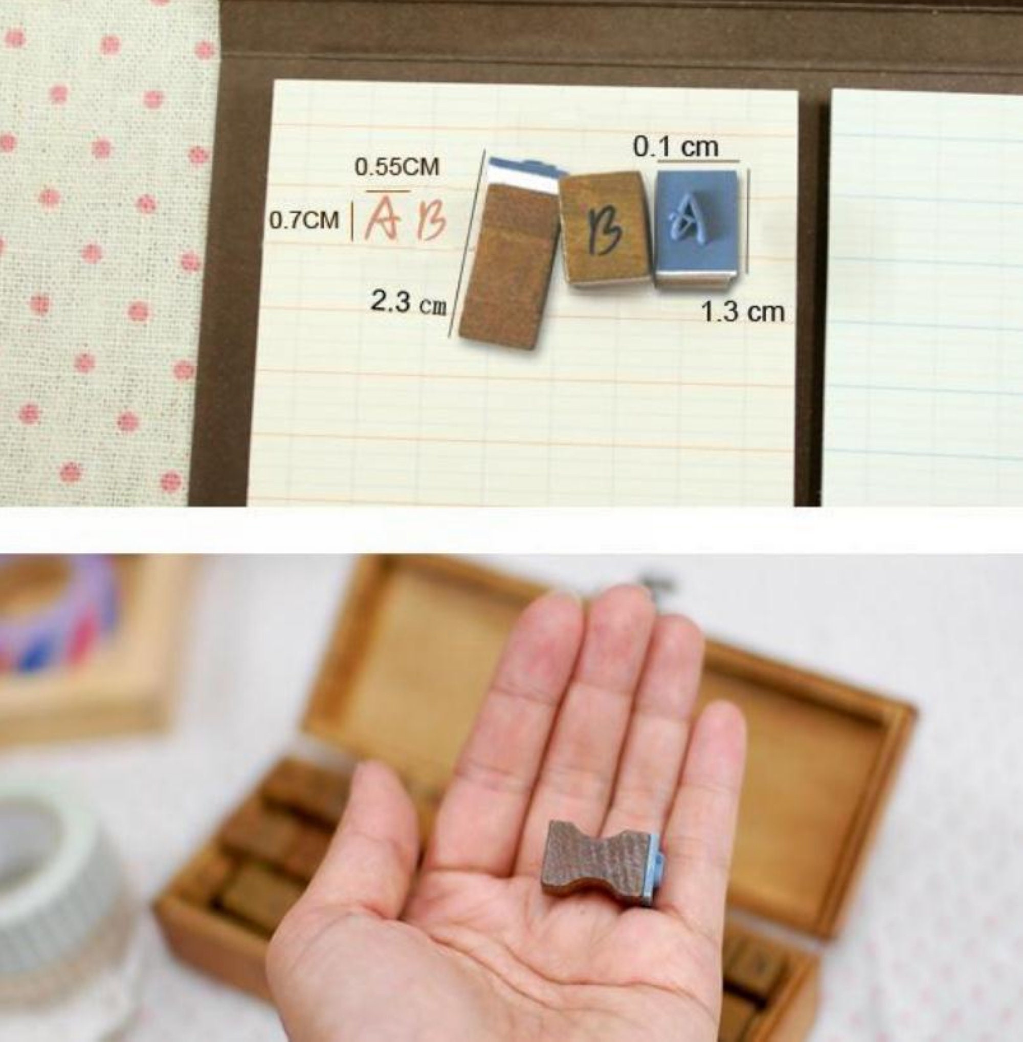 42pcs Vintage Rubber Letter Stamps Handwriting Alphabet Stamp Etsy